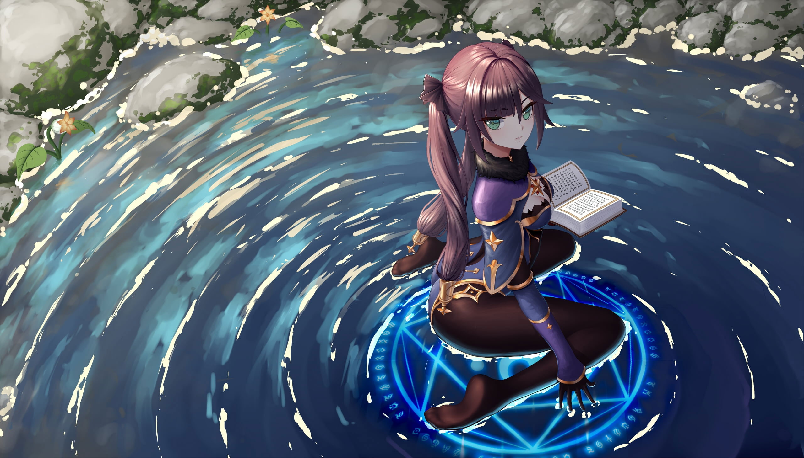 Wallpaper Genshin Impact, Mona Genshin Impact • Wallpaper For You