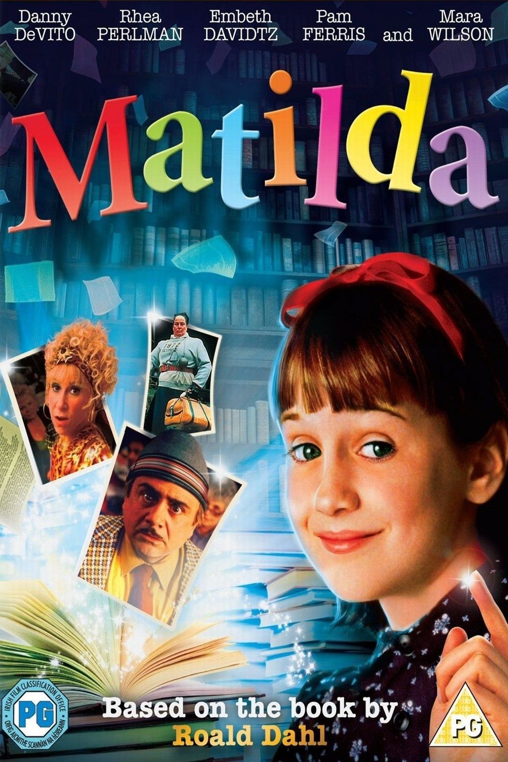 Movie Review: Matilda (1996). Matilda movie, Roald dahl books, Matilda