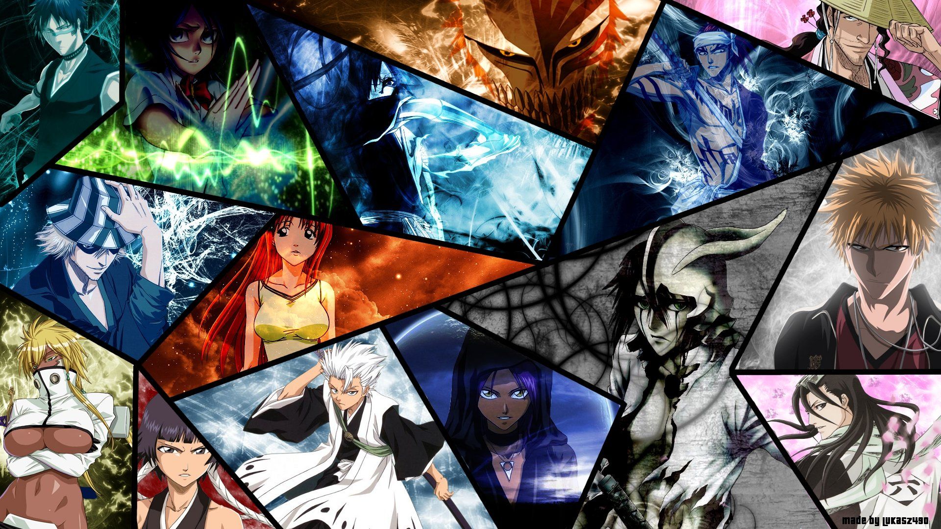 Anime Mashup Desktop Wallpaper