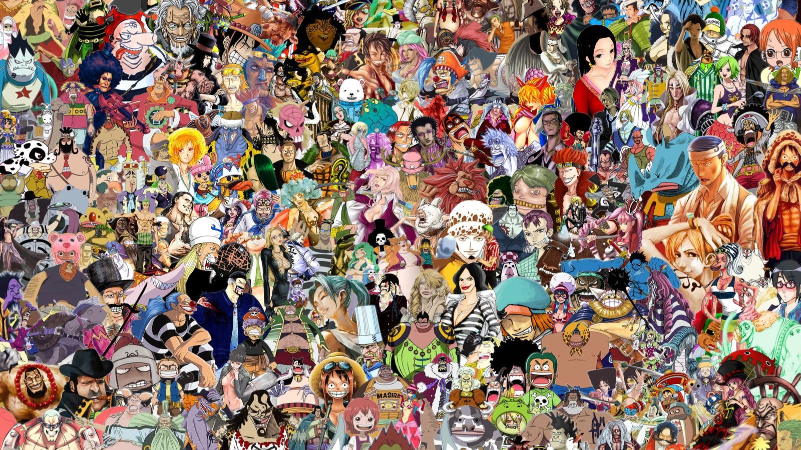 Disney Character Collage Wallpaper