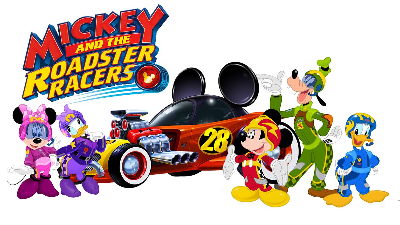 Mickey and the Roadser Racers Now On Disney Channel & Disney Junior. Mickey roadster racers party, Mickey roadster racers, Disney junior