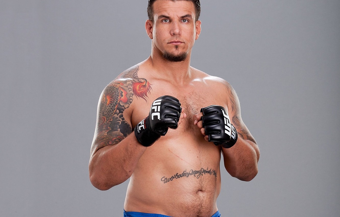Wallpaper tattoo, fighter, fighter, tattoo, mma, ufc, mixed martial arts, frank Mir image for desktop, section спорт