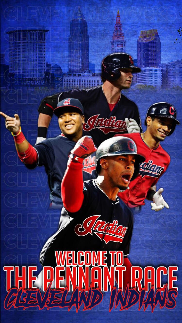 Download Cleveland Guardians Baseball Team Wordmark Wallpaper