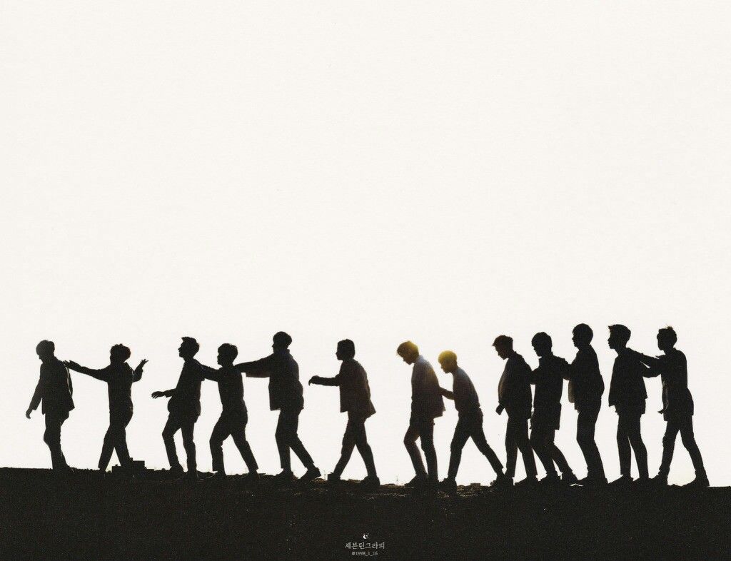 seventeen wallpaper, people in nature, social group, silhouette, standing, human
