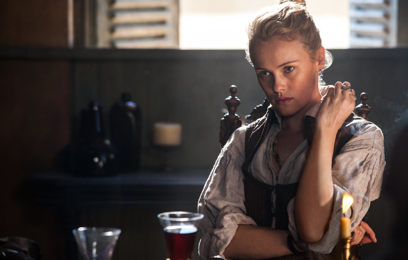 Wallpaper look, actress, the series, character, Black Sails, Black sails, Hannah New, Eleanor Guthrie image for desktop, section фильмы