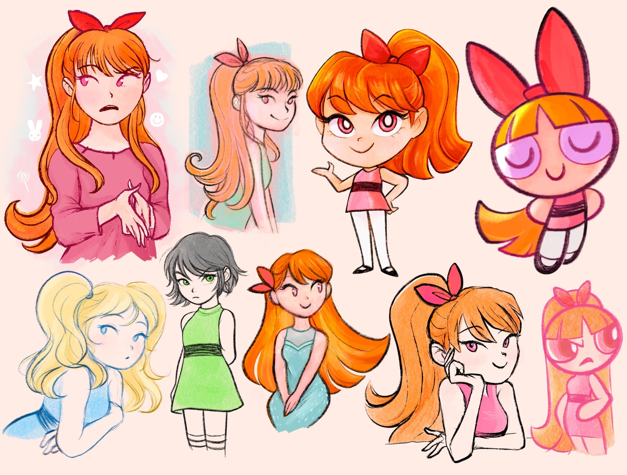 The Powerpuff Girls Wallpaperx1552