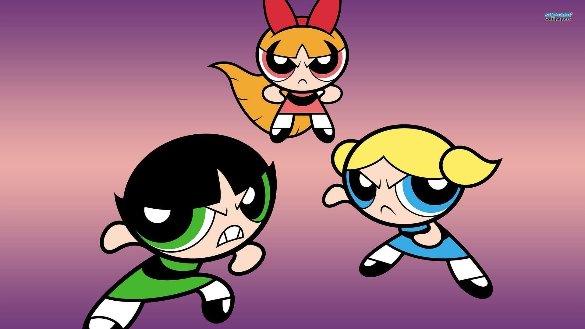 The Powerpuff Girls wallpaper. Powerpuff girls cartoon, Powerpuff girls wallpaper, Cartoon wallpaper