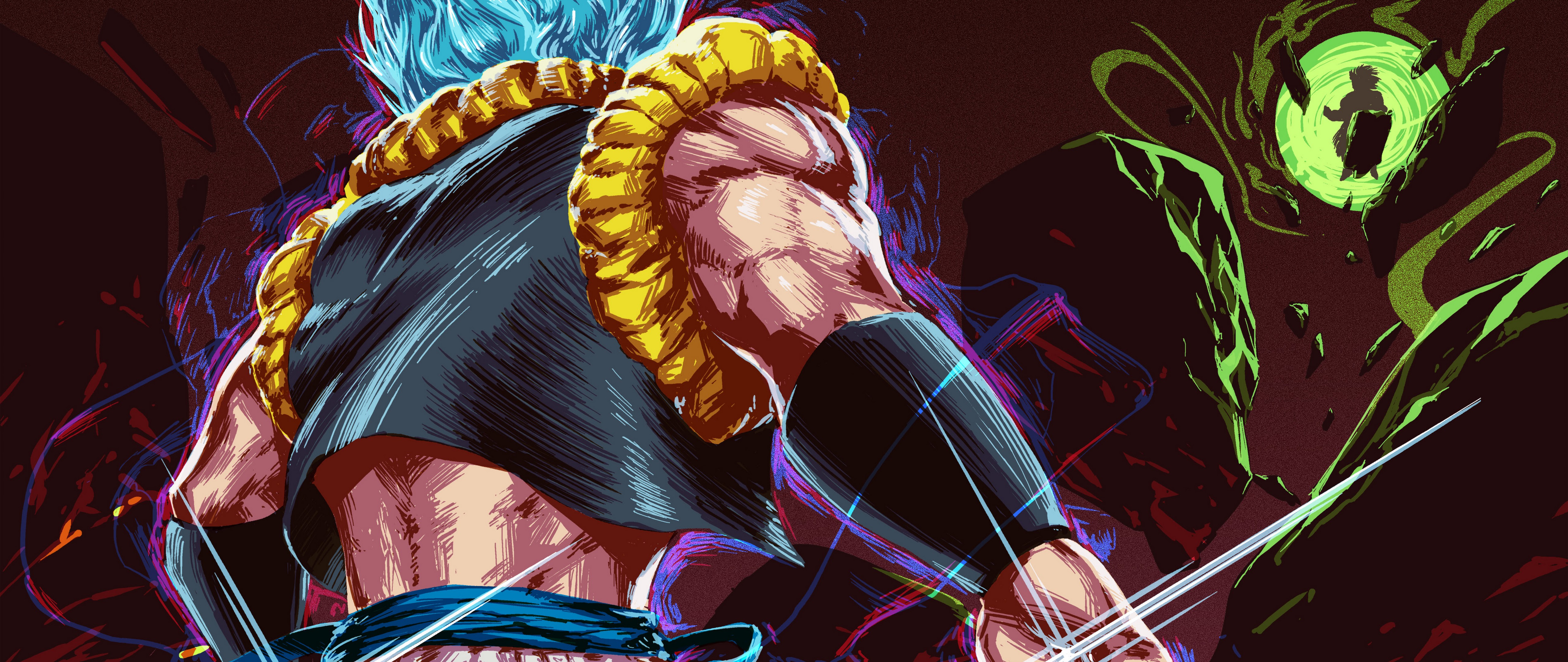 Gogeta Super Saiyan Blue Dragon Ball Super: Broly 4K Wallpaper