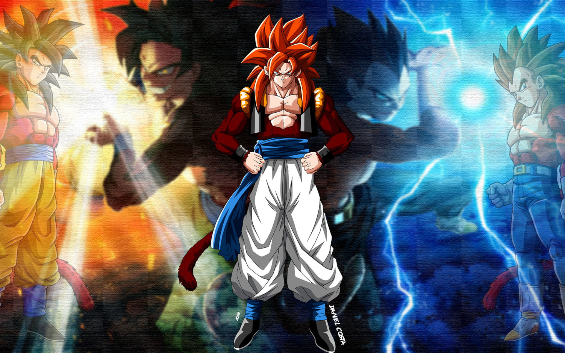 Wallpaper Dragon Ball, Dragon Ball Gt, Gogeta, Son Goku • Wallpaper For You