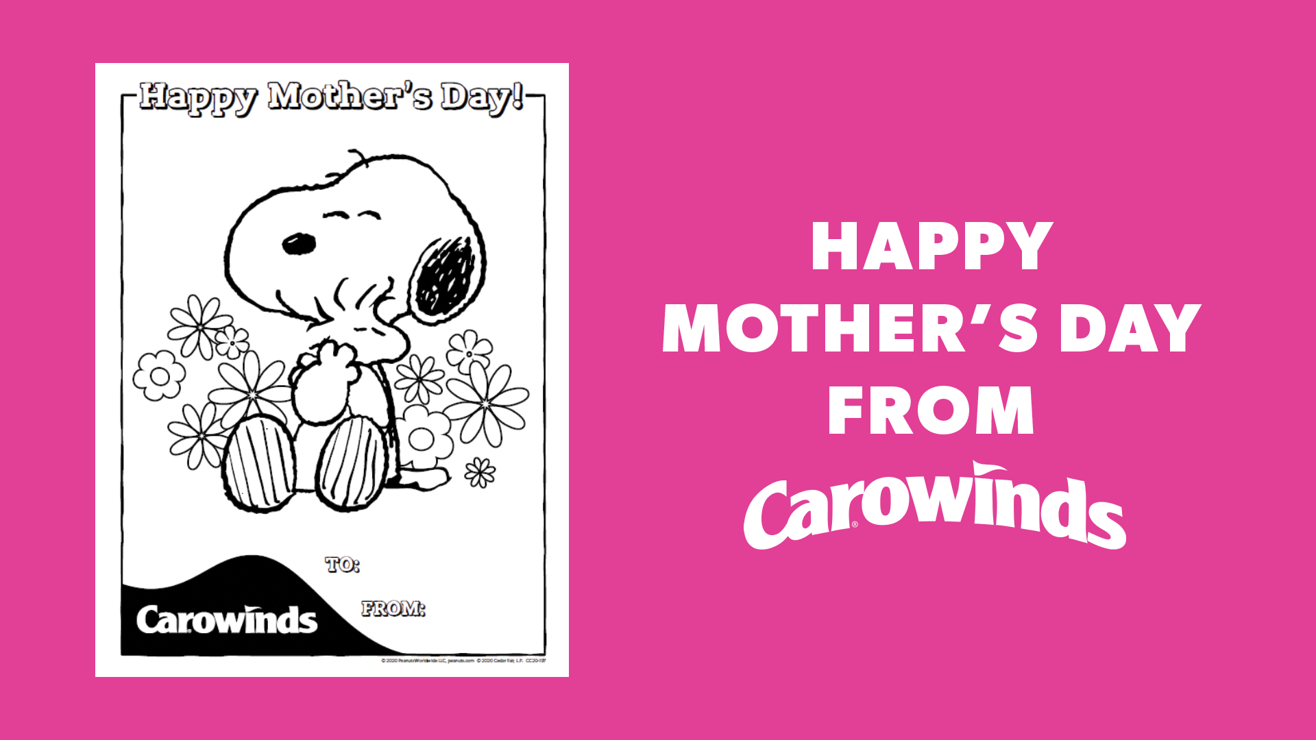 Mother's Day from Carowinds