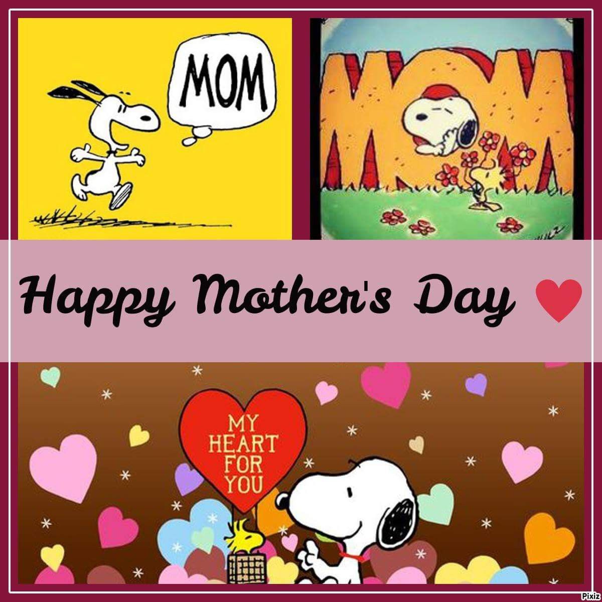 Snoopy Mother's Day Wallpapers Wallpaper Cave