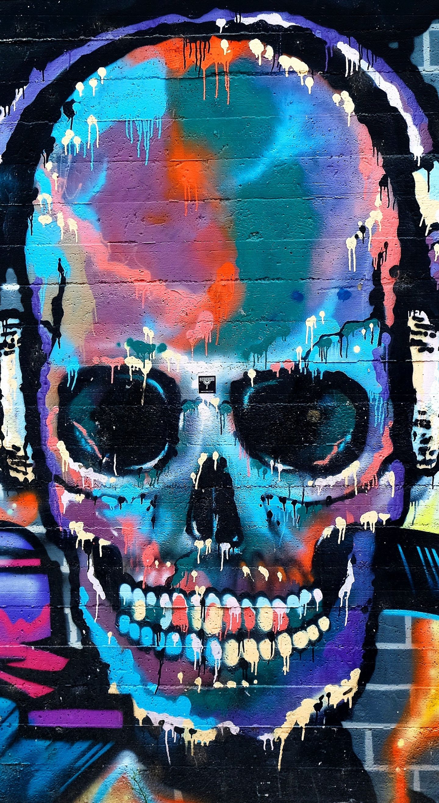 Graffiti Skull Wallpaper
