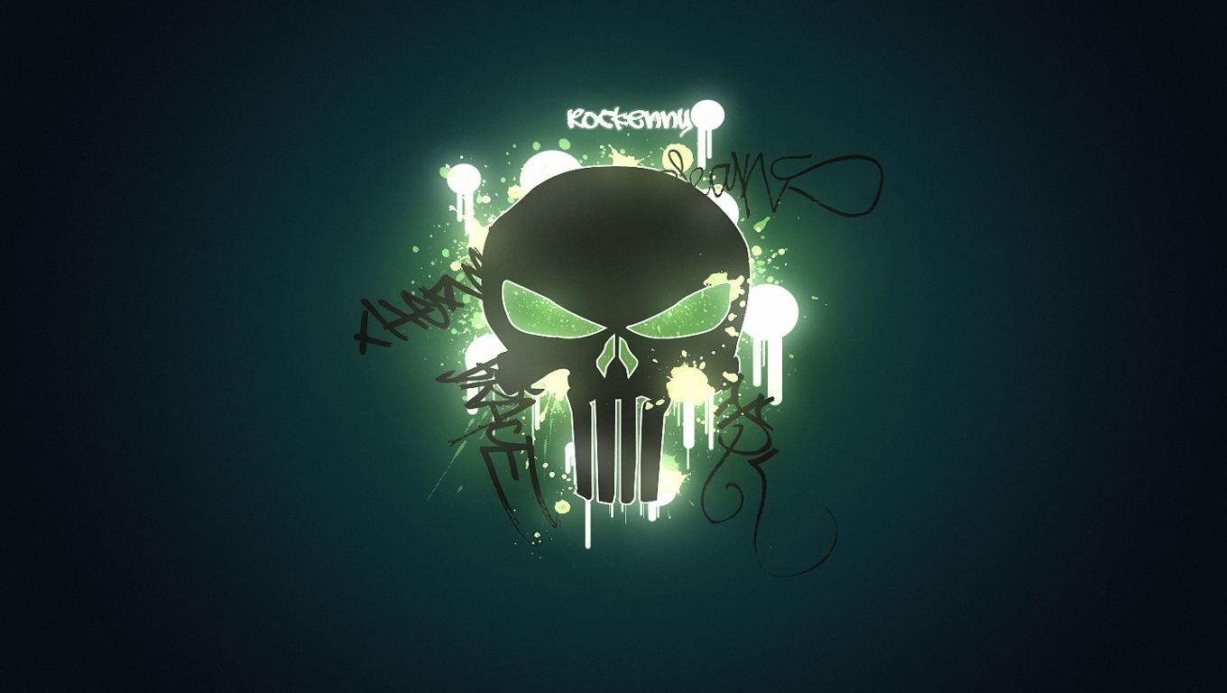 Free download Graphics 3D Wallpaper Graffiti Punisher Skull Wallpaper HD 7131 [1360x768] for your Desktop, Mobile & Tablet. Explore HD Wallpaper 1360x768. Bing 1360x768 Spring Wallpaper, 1360 x 768 Desktop Wallpaper, 1360 x 768 Free Wallpaper