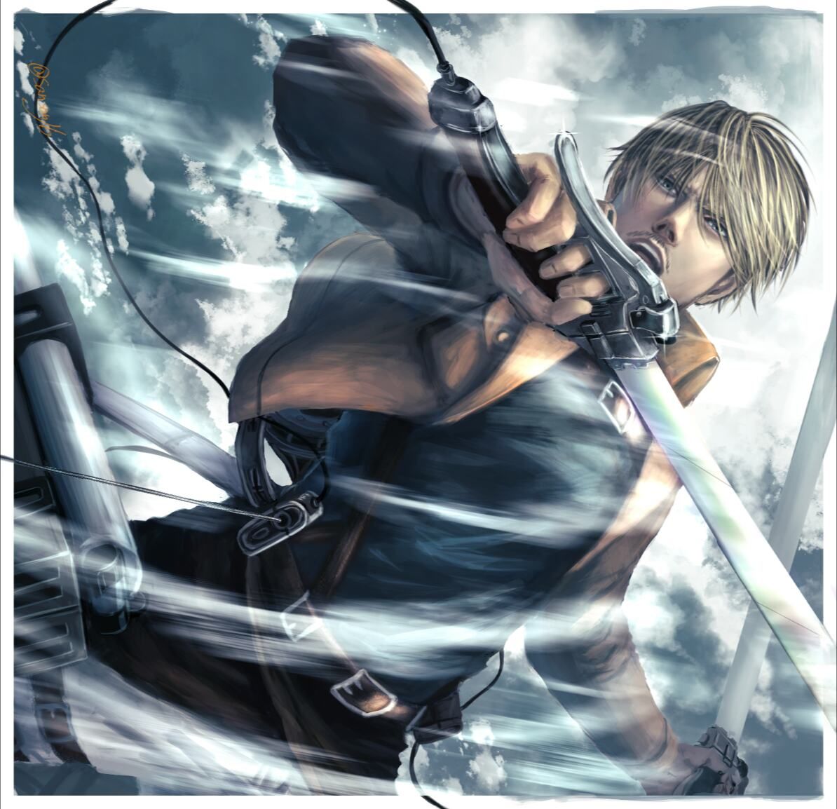 Mike {Aot SnK}. Attack On Titan, Attack On Titan Mike, Attack