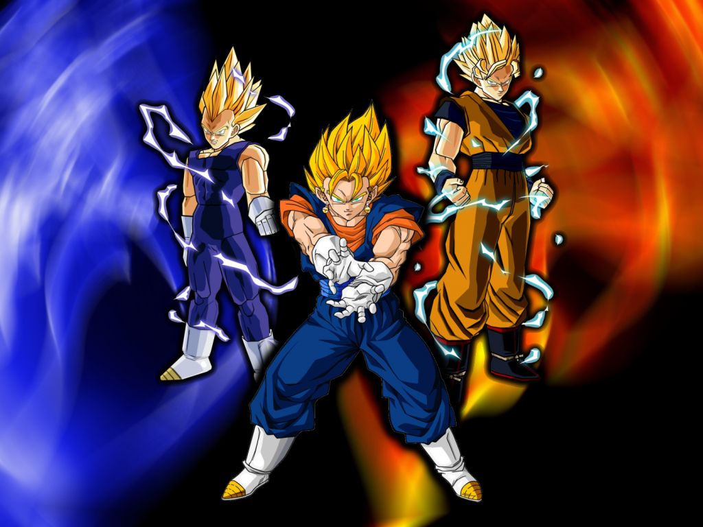 Goku Vegeta Y Vegito Wallpaper Ball Z Goku