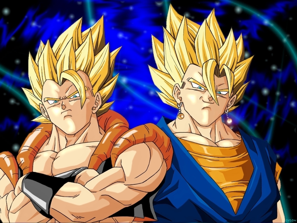Gogeta And Super Vegito Wallpaper Ball Z Gogeta Y Vegito Wallpaper & Background Download