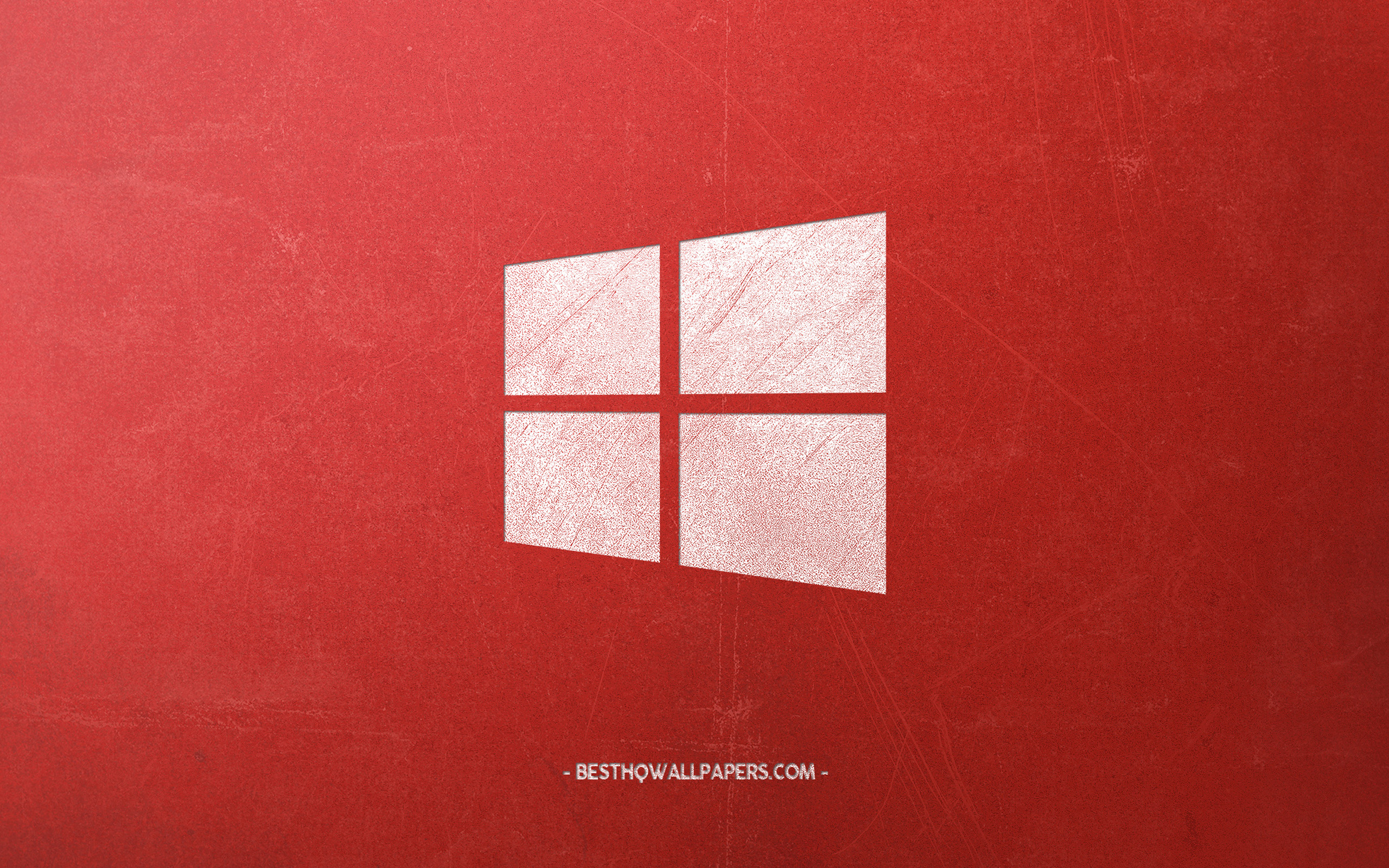 Download wallpaper Windows emblem, retro art, red retro background, creative retro Windows emblem, retro style, W10 logo, Windows for desktop with resolution 2560x1600. High Quality HD picture wallpaper