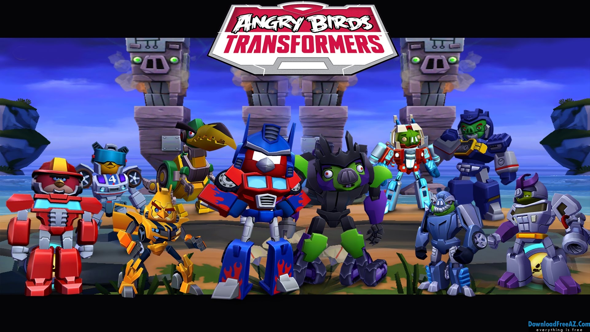 Download Angry Birds Transformers V1.27.2 APK (MOD, Crystal Unlocked) Android Free For Android