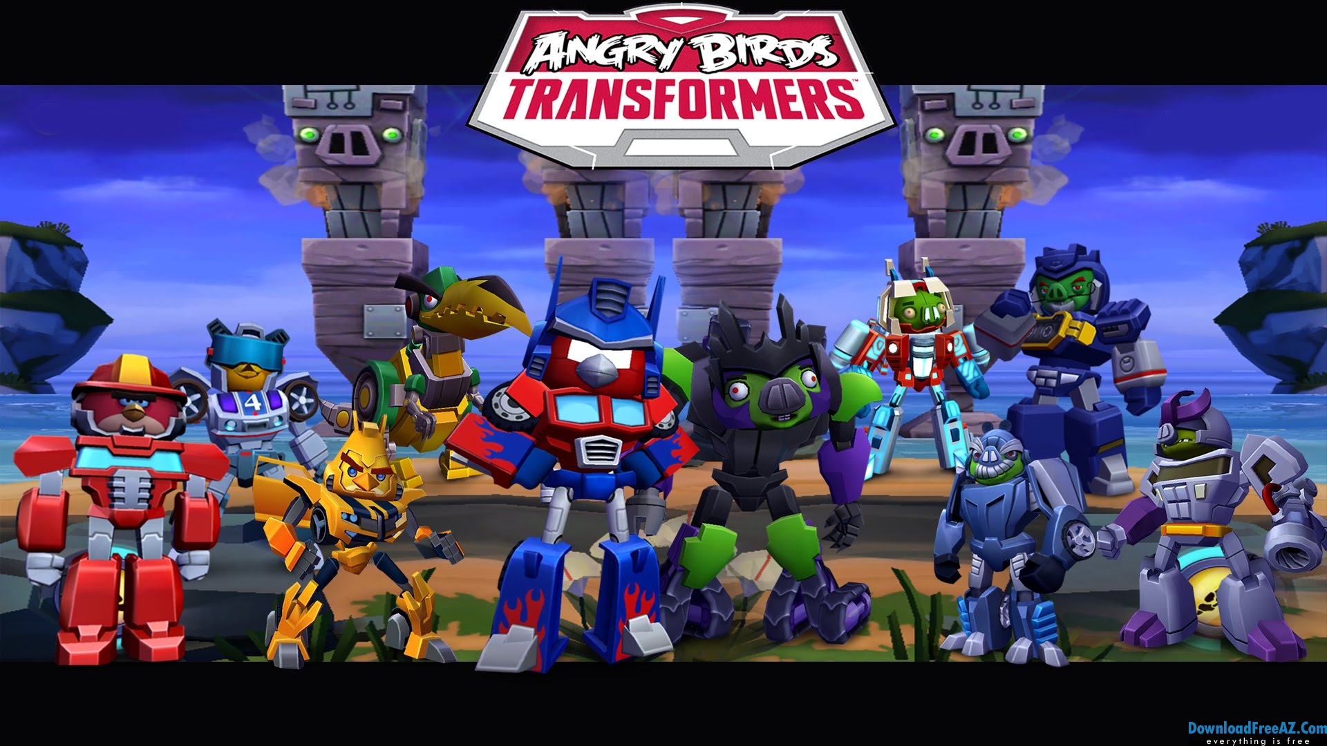 Download Angry Birds Transformers for PC / Angry Birds