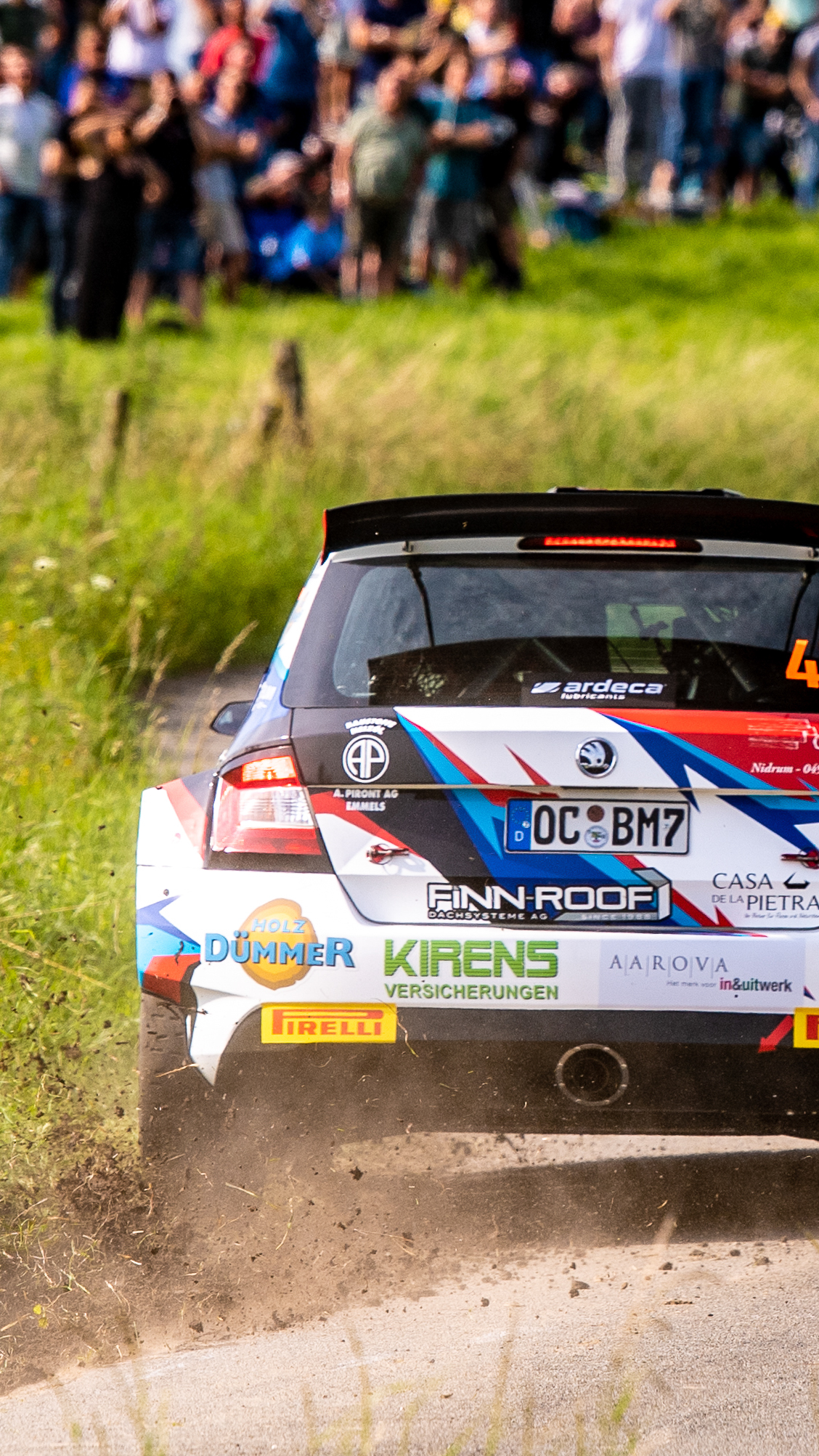 Download Renties Ypres Rally Belgium Wallpaper for Your Phone - ŠKODA Motorsport