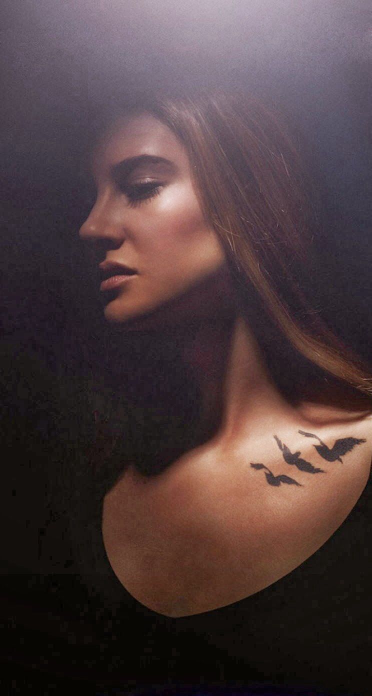 Beatrice Tris Prior Woodley. Tatuagem divergente, Tris divergente, Divergente filme
