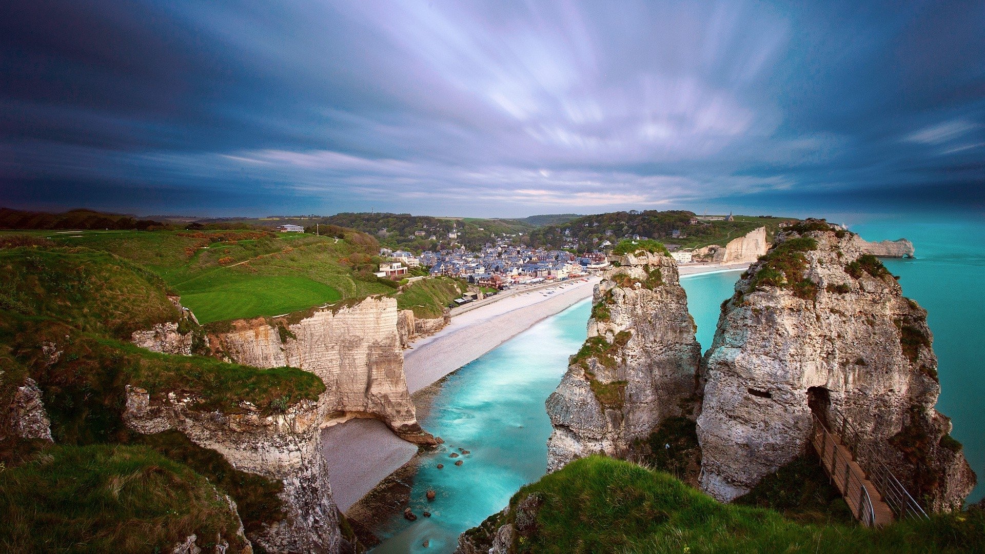 Plage D'Etretat in France