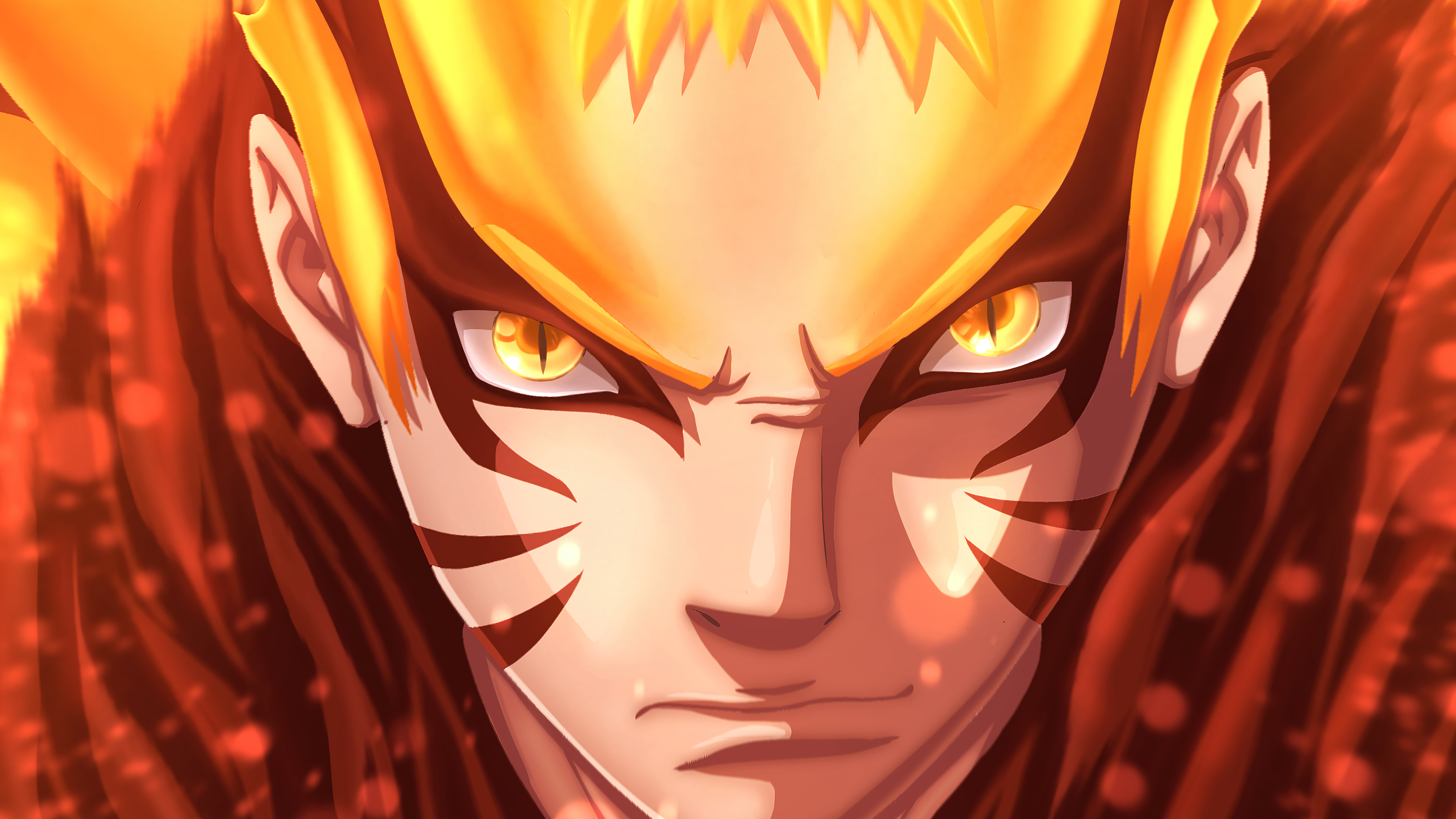 Naruto Uzumaki Baryon Mode Anime Wallpaper 4k Ultra HD