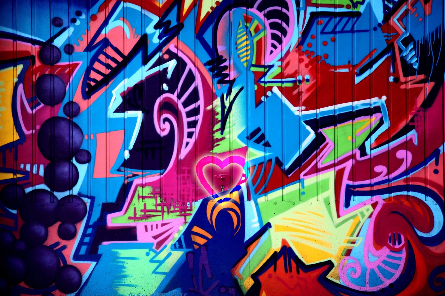 Neon Graffiti Wallpapers - Wallpaper Cave