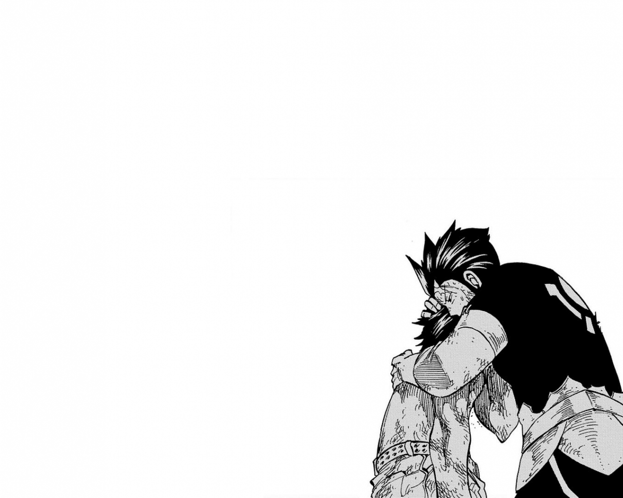 Black Aesthetic Manga Wallpaper