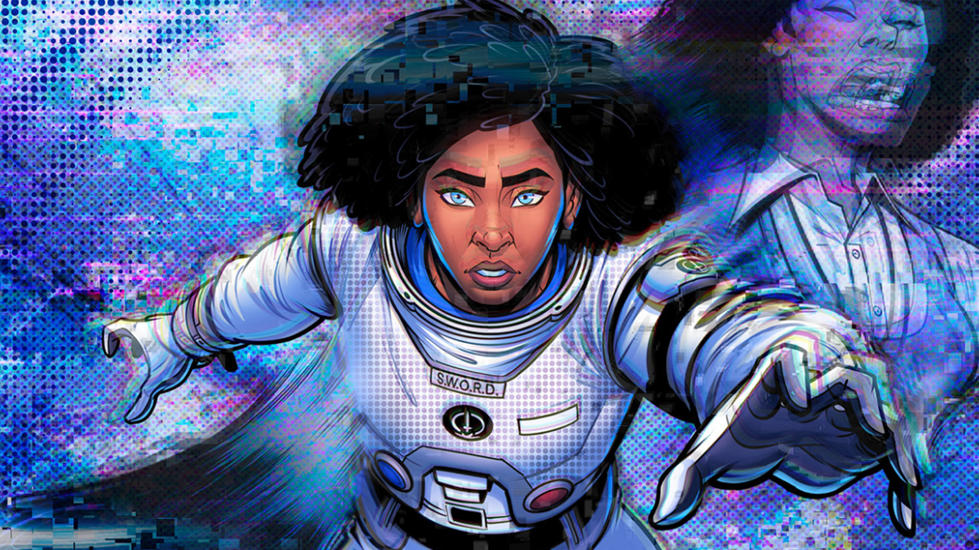 Marvel Cinematic Universe Marvel Comics Monica Rambeau Women Superheroines Captain Marvel Wallpaper:1920x1080