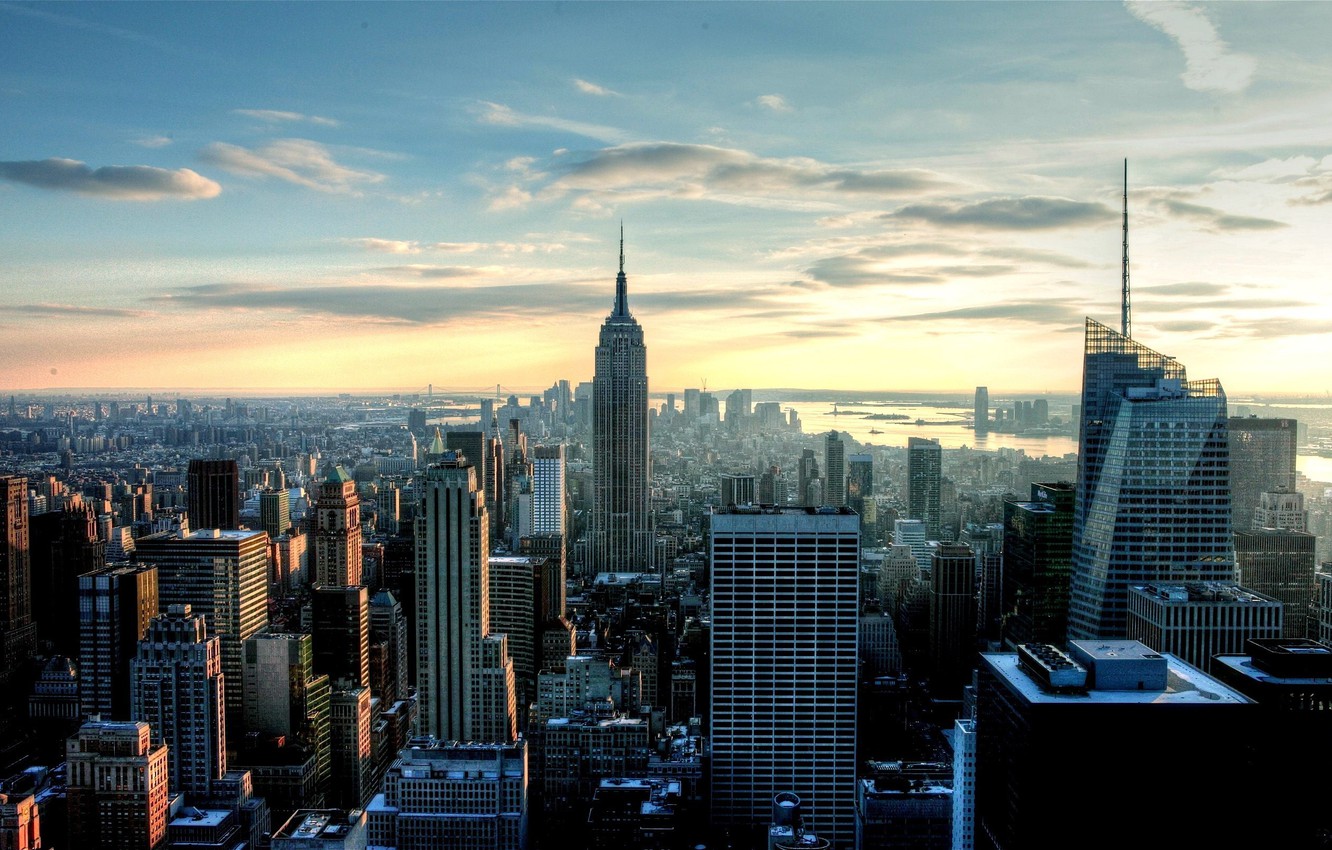 Wallpaper the city, height, new york, new York, big city, big city image for desktop, section город