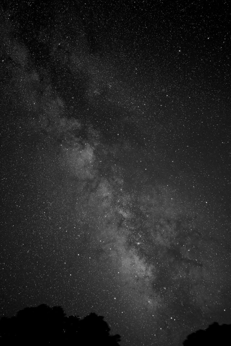 Victor Rogus took this black and white image of the Milky Way on July 2013 from Jadwin,. Night sky photo, Black and white background, Galaxy black and white