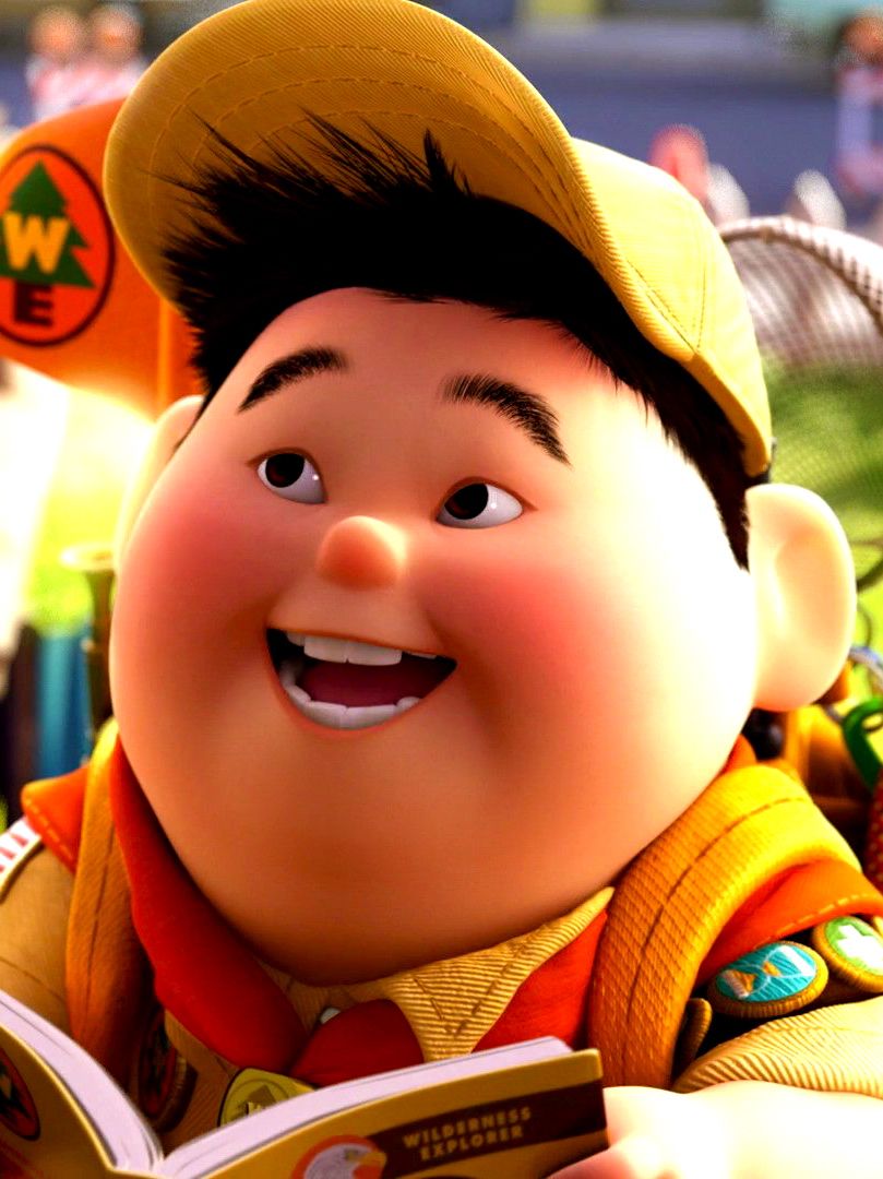 Russell from UP. Kartun, Kartun disney, Animasi