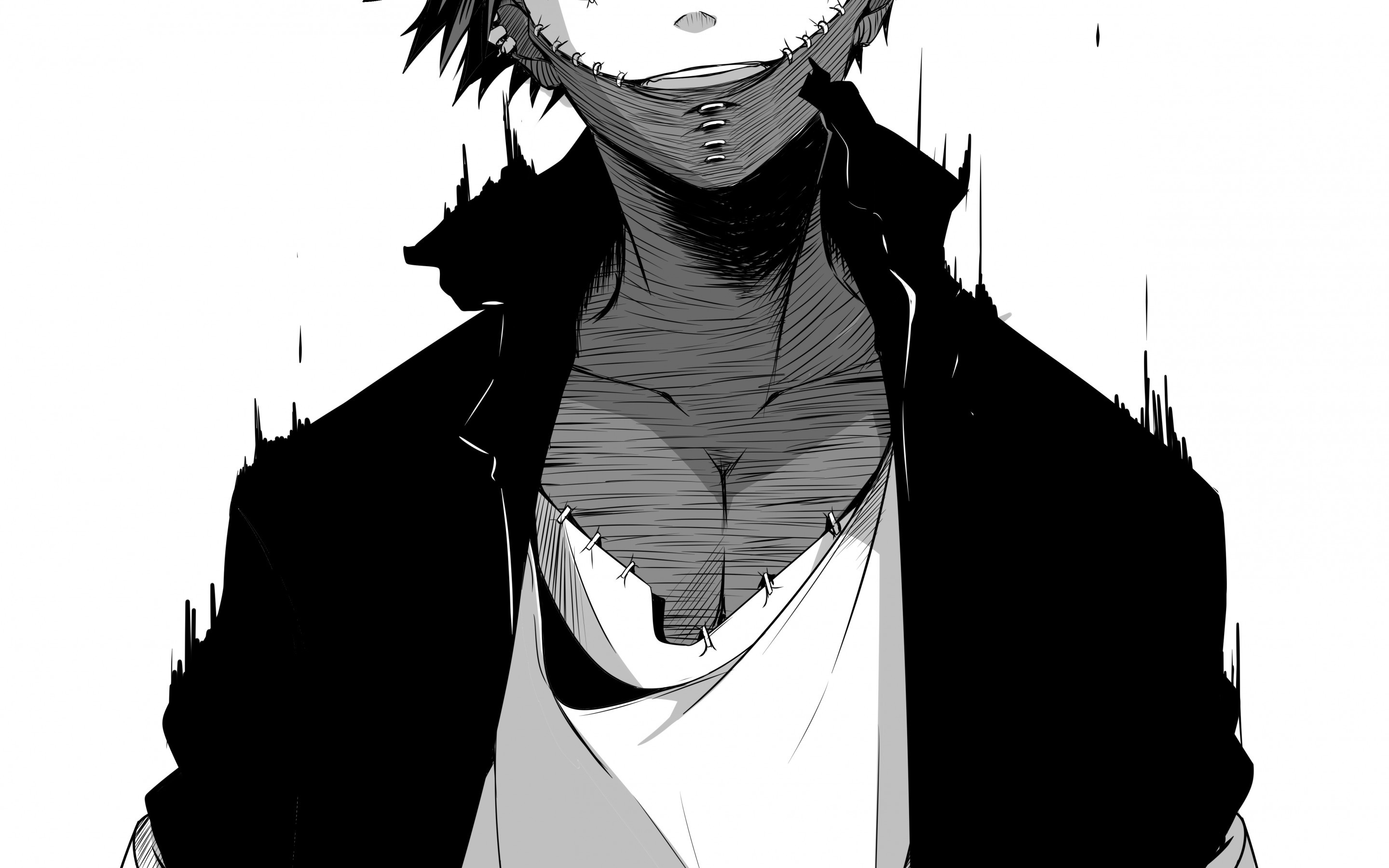 Free download Dabi Boku No Hero Academia Manga Dabi Black And White [2880x1800] for your Desktop, Mobile & Tablet. Explore My Hero Academia Black and White Wallpaper