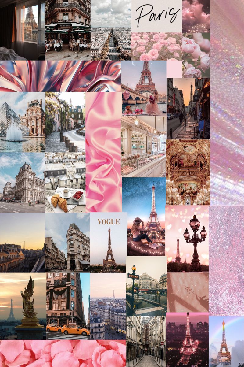 Paris Aesthetic Collage. Aesthetic collage, Paris aesthetic, Girl stickers