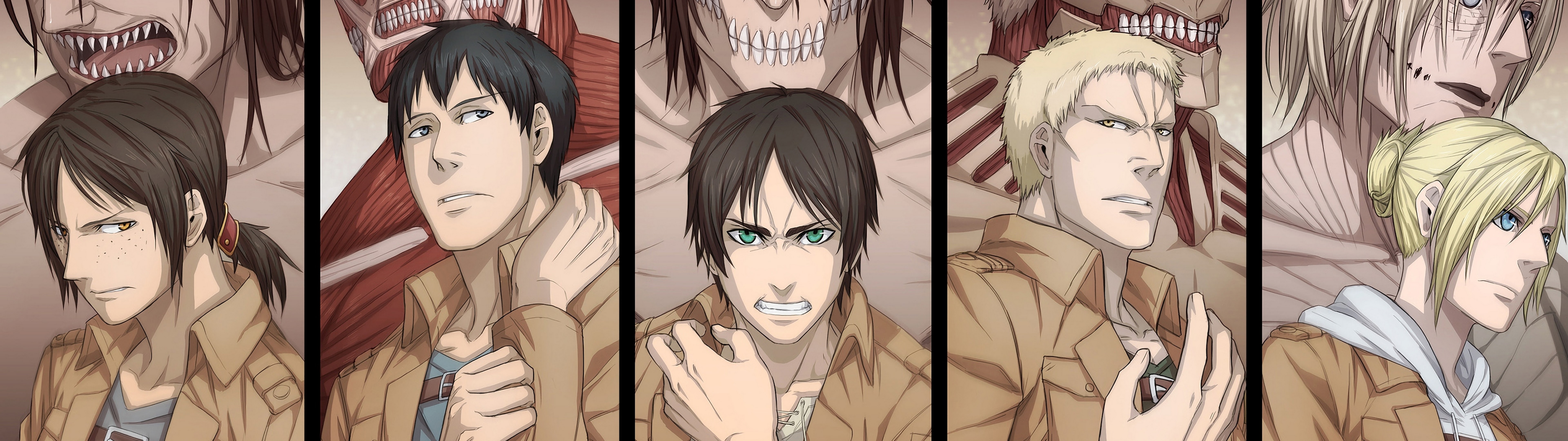 Attack on Titan: Where Each of the Anime's Nine Titan Shifters Are