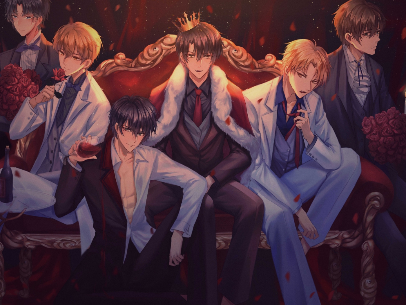 Anime Boys Group Wallpaper