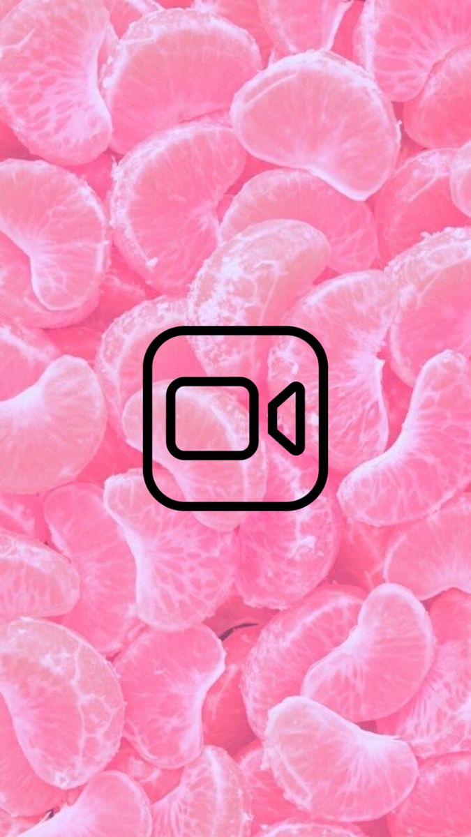 FaceTime icon. Pink facetime icons, Aesthetic iphone wallpaper, iPhone wallpaper tumblr aesthetic
