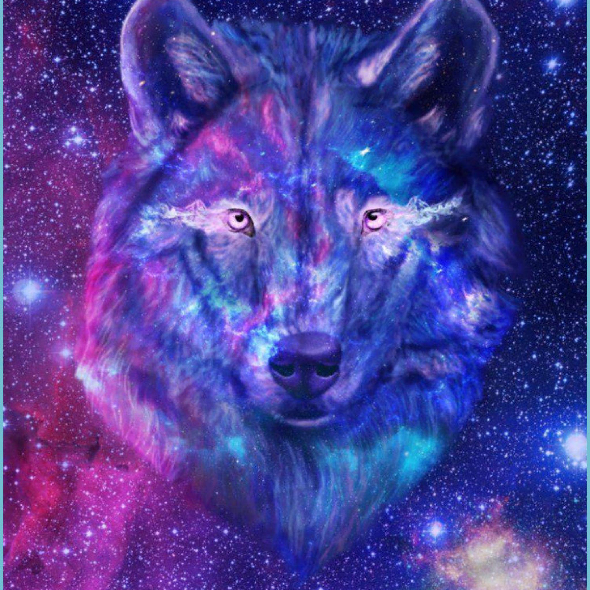 Красочные волки