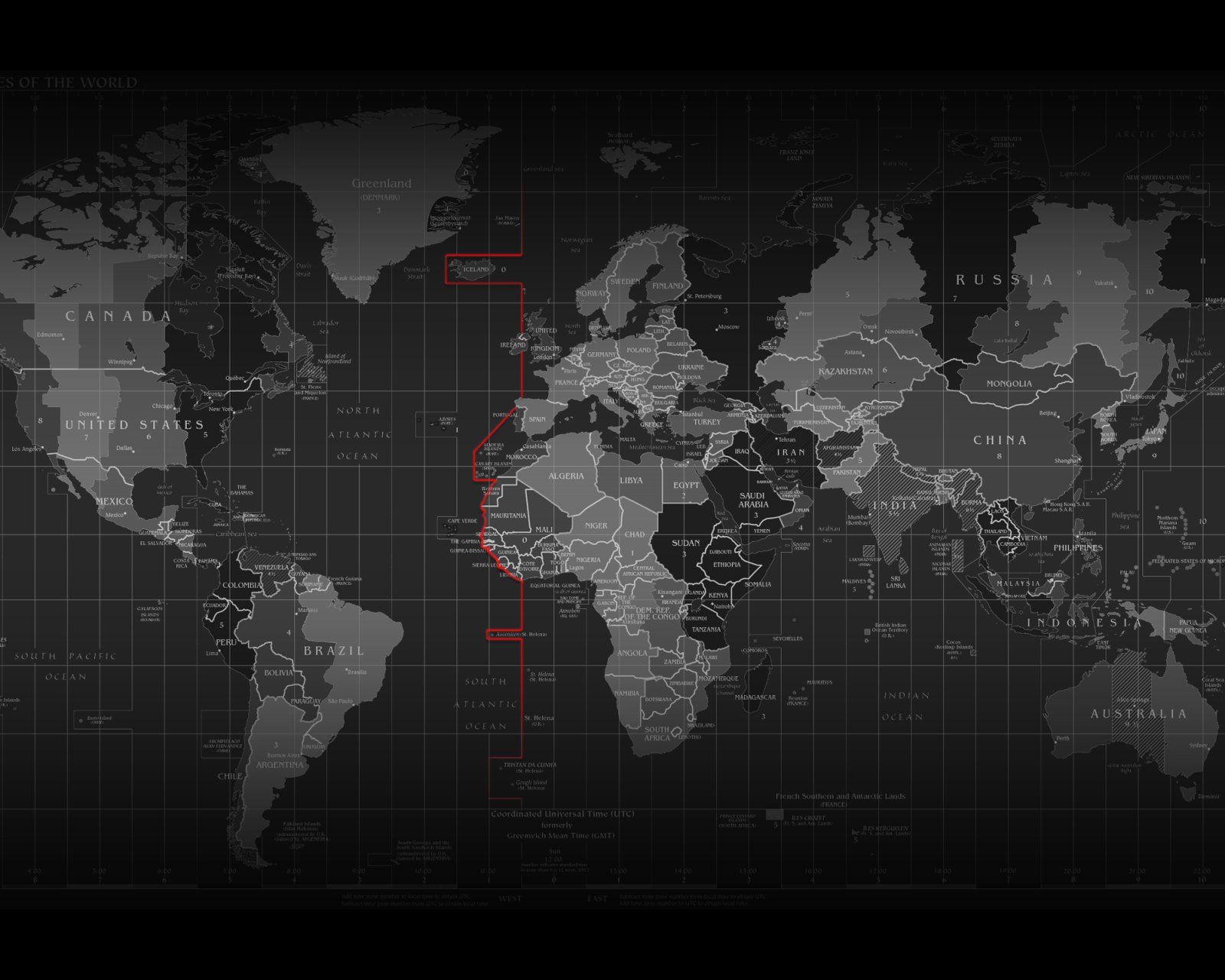 Misc World Map