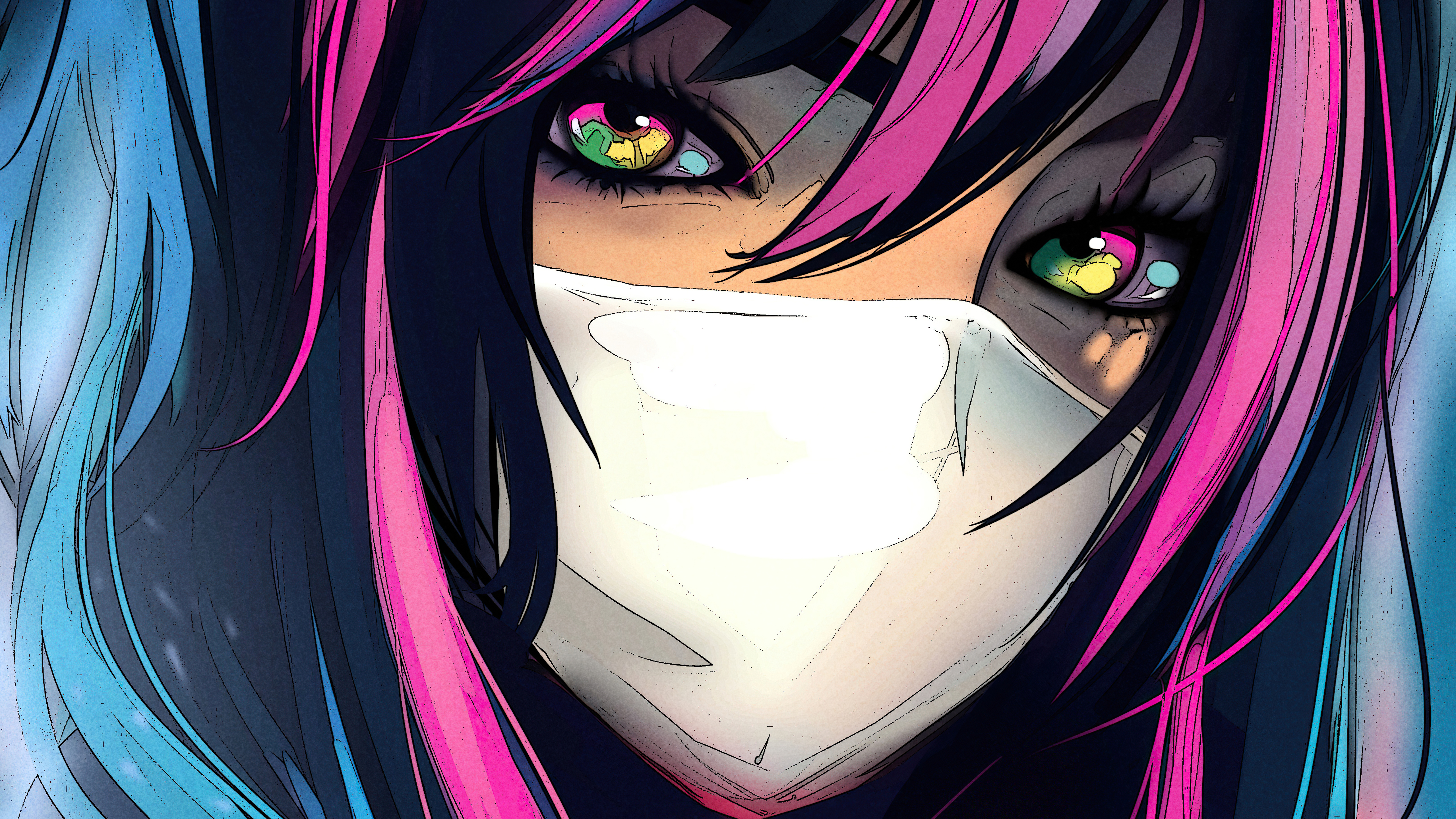 5k Retina Ultra 6251x4125  Anime wallpaper, Cyberpunk anime, Anime