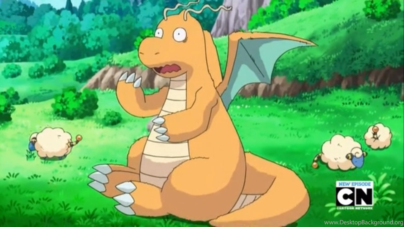 Possibly My Favorite Picture Of Dragonite From The Anime, Pokemon Desktop Background