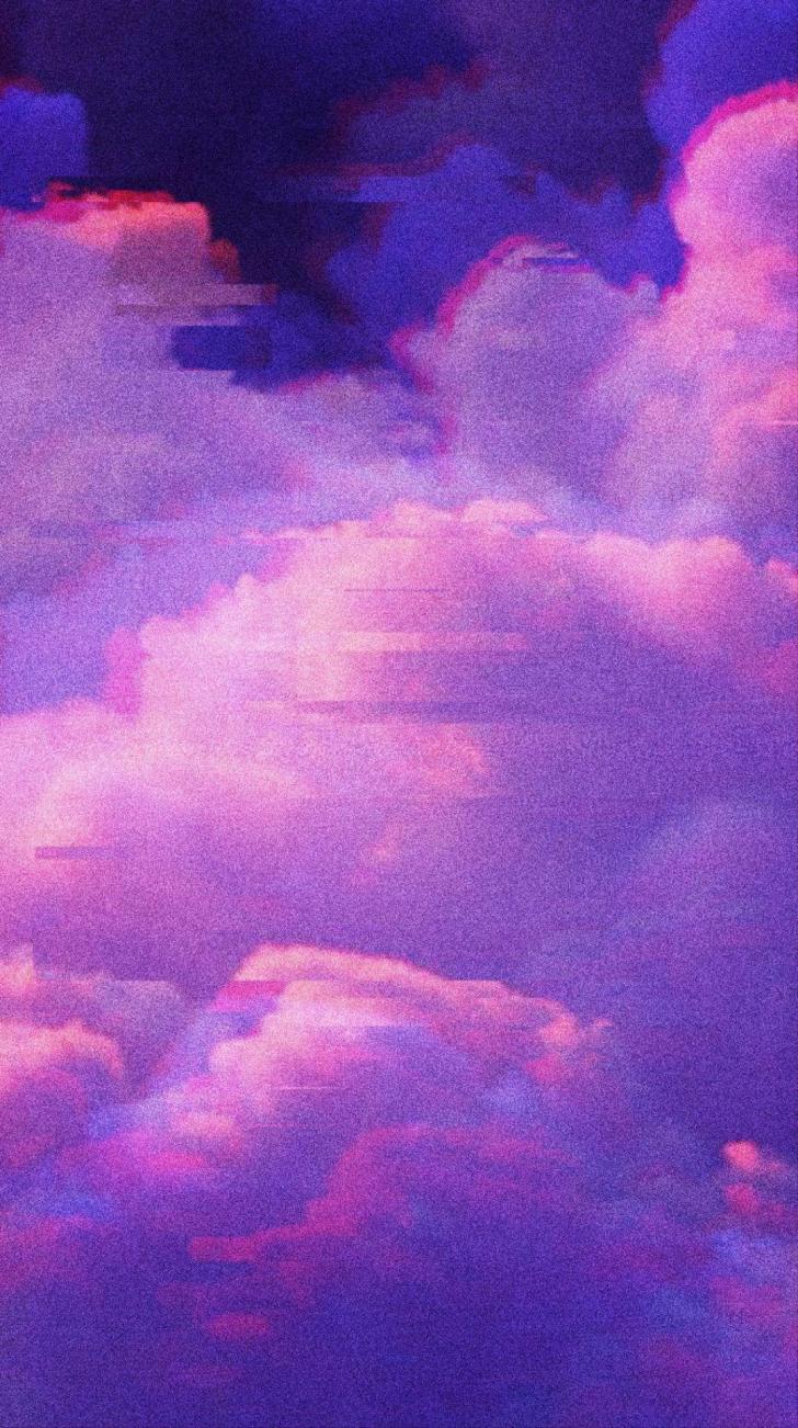 Wallpaper HD: Aesthetic, Purple, Clouds, Wallpaper, Wallpaper