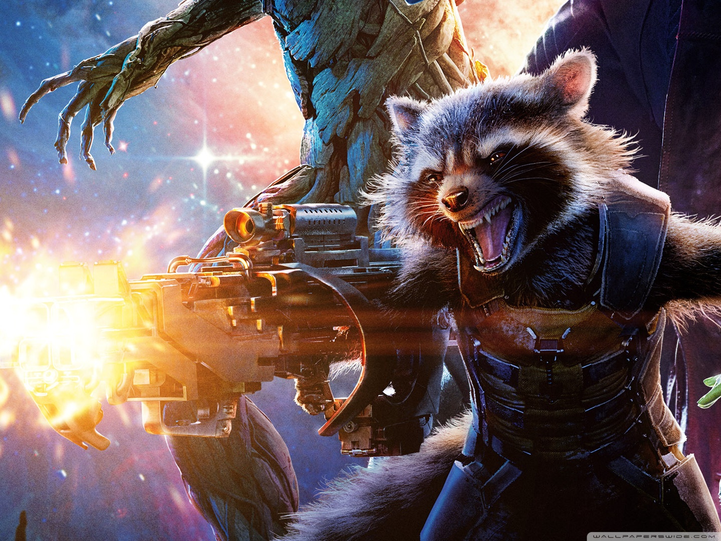 Guardians of the Galaxy Rocket Raccoon Ultra HD Desktop Background Wallpaper for 4K UHD TV, Widescreen & UltraWide Desktop & Laptop, Tablet