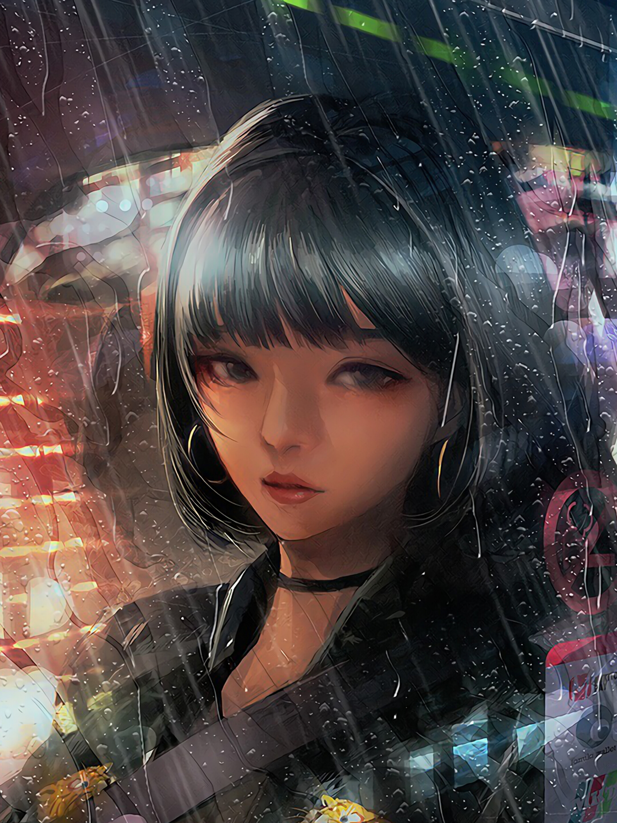 Free download 329903 Anime Girl Car Raining 4K phone HD Wallpaper Image [2160x3840] for your Desktop, Mobile & Tablet. Explore Rain 4K Phone WallpaperK Rain Wallpaper, 4K Wallpaper