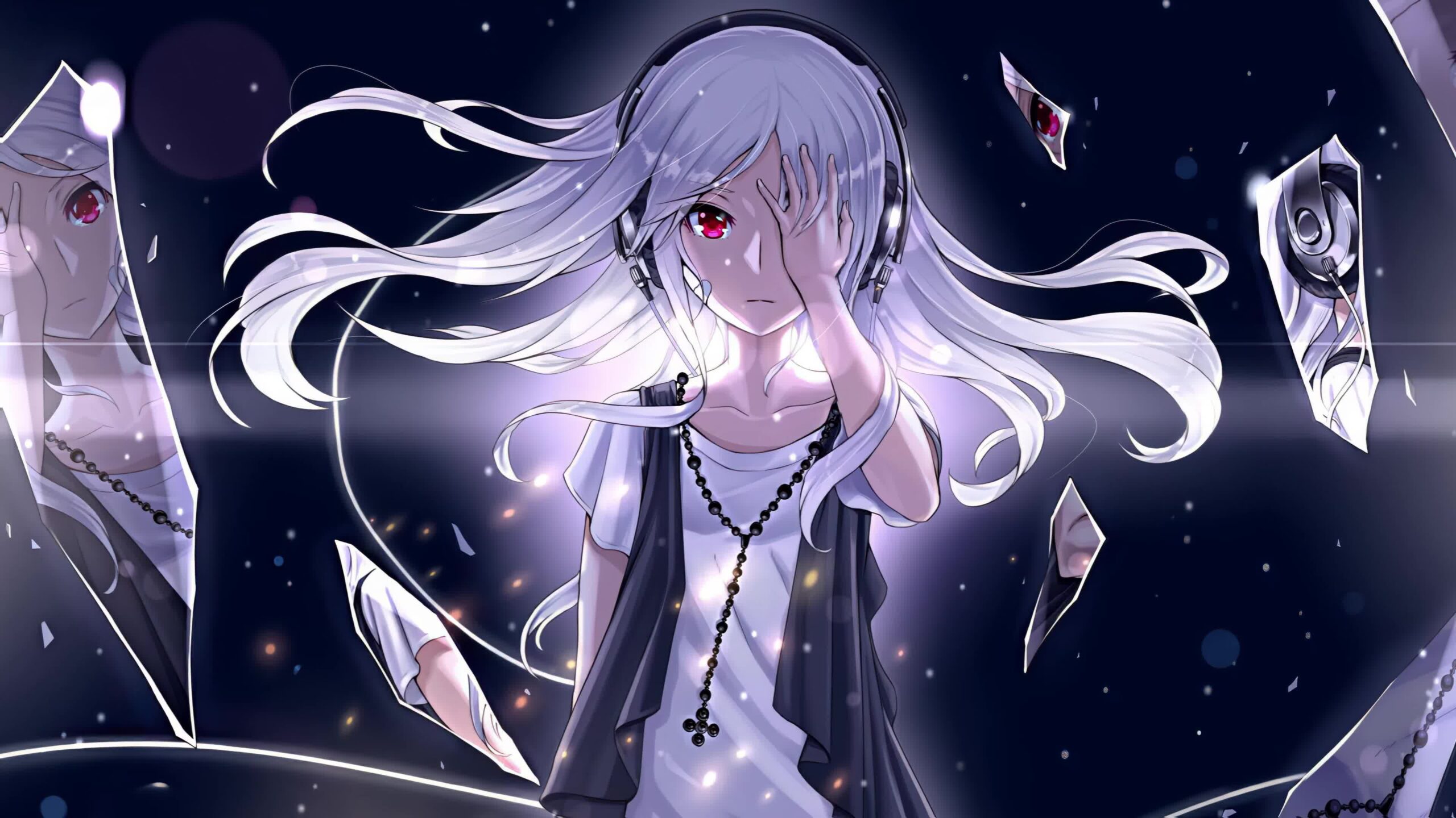 Broken Mirror Anime Girl 4k Live Wallpaper: Free HD 4K Live Wallpaper For Windows & MacOS