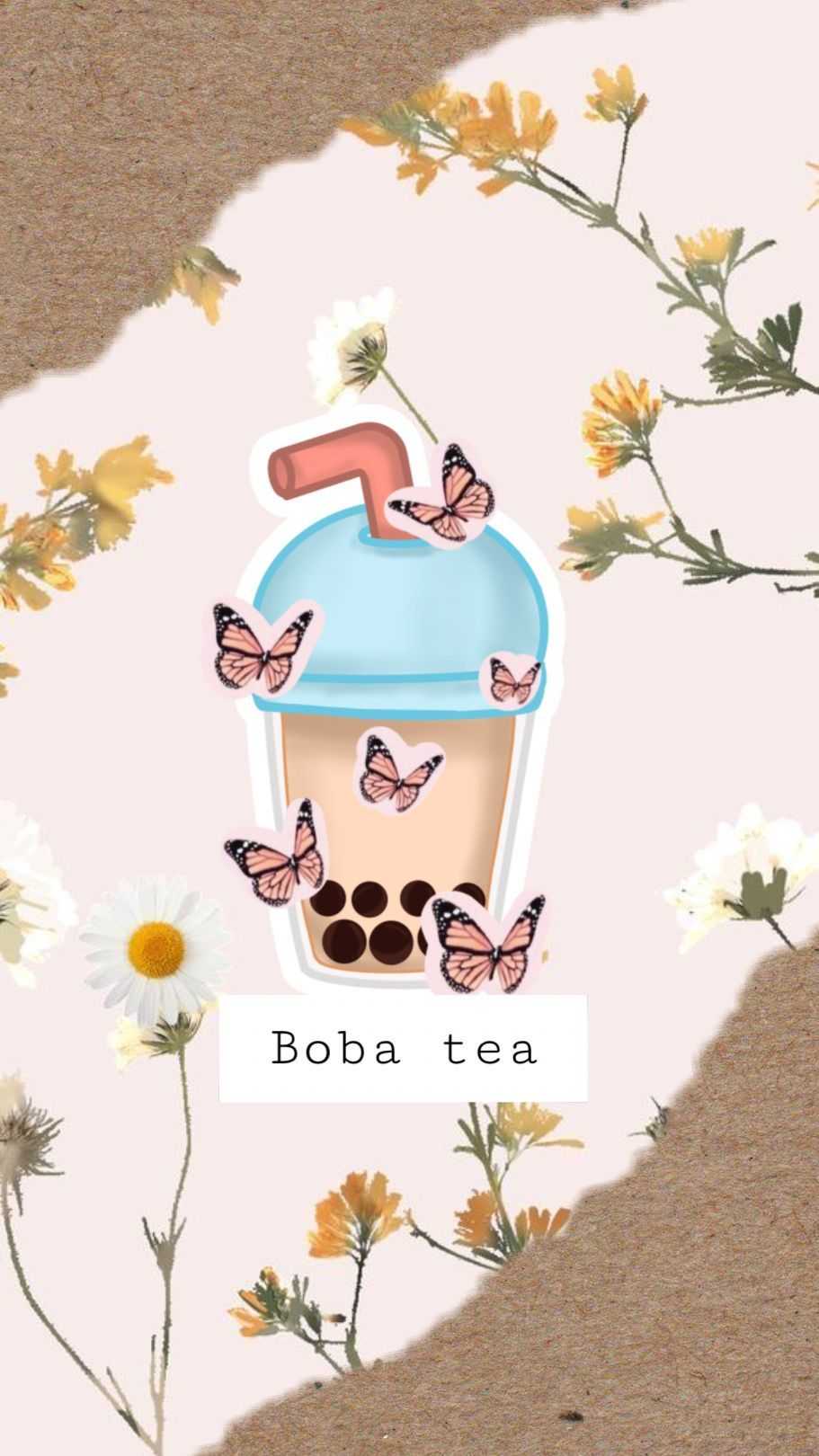 Aesthetic Boba Wallpaper