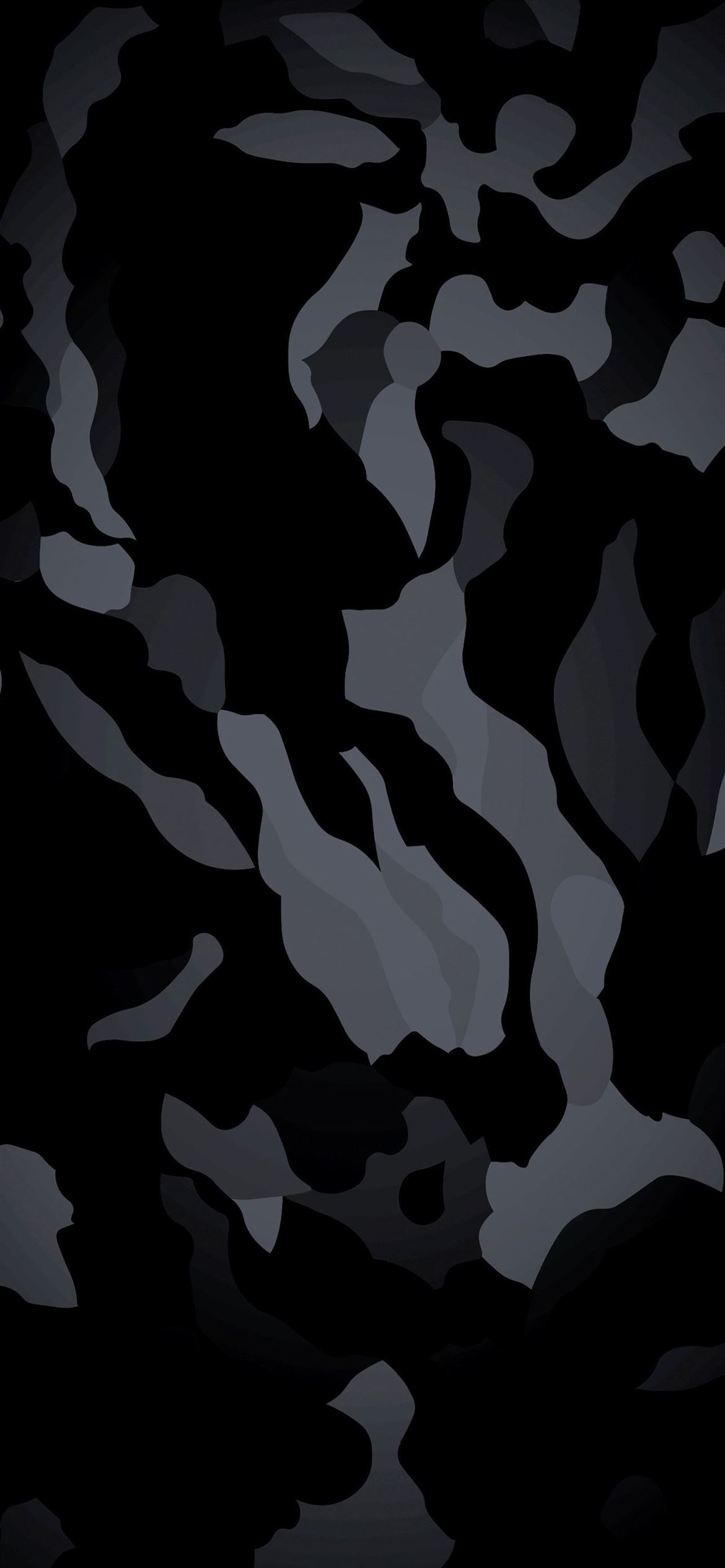 Black Pattern Military camouflage Camouflage Desig. iPhone 12 Wallpaper Free Download