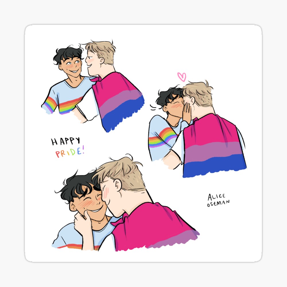 Nick and Charlie Pride Poster