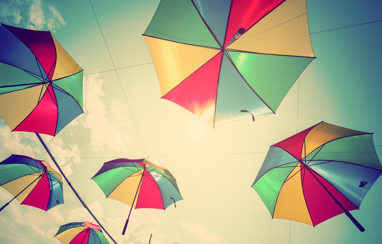 Summer Umbrellas Wallpapers Wallpaper Cave